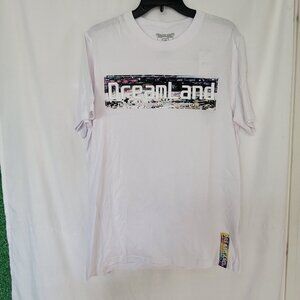 Dreamland Men's Images Emotions Ideas Sensations Large White Shirt New With Tags